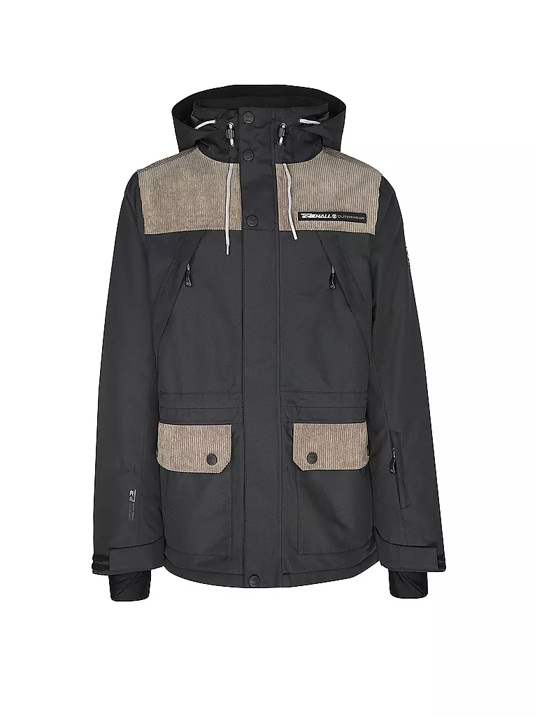 REHALL | Veste de snowboard Bruce-R pour hommes | Noir