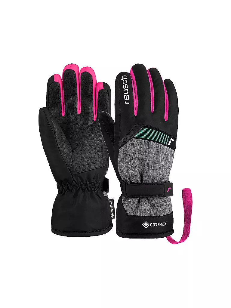REUSCH | Gants de ski enfant Flash Gore-Tex Junior | Gris