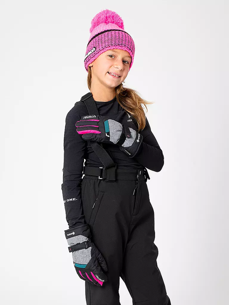 REUSCH | Gants de ski enfant Flash Gore-Tex Junior | Gris