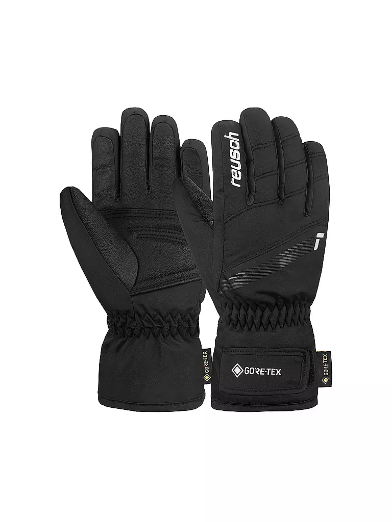 REUSCH | Gants de ski enfant Tommy Gore-Tex Junior | Noir