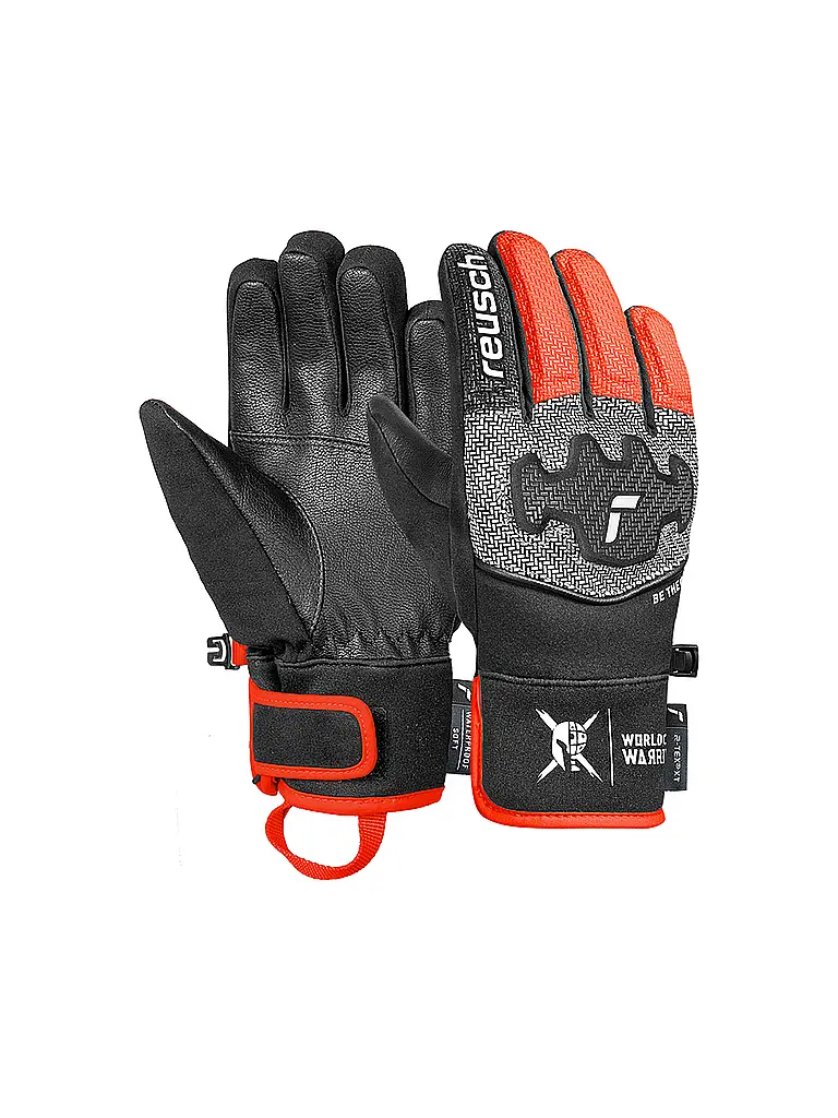 REUSCH | Gants de ski enfant Worldcup Warrior Prime R-TEX® XT | Noir