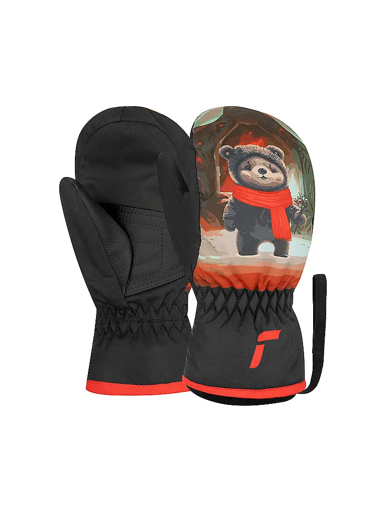 REUSCH | Moufle de ski enfant Scottie | Noir