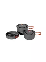 ROBENS | Batterie de cuisine de camping Basecamp Pro Ceramic Cook Set XL | Gris