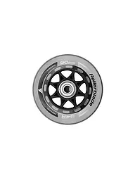 ROLLERBLADE | Roues 90mm/SG9 Wheel/Bearing XT (8 pièces) | Transparent