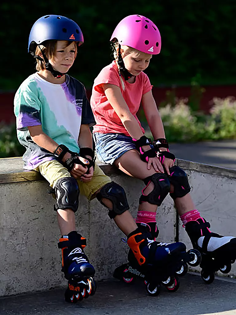 ROLLERBLADE | Set d'équipement de protection pour enfants | Rose vif