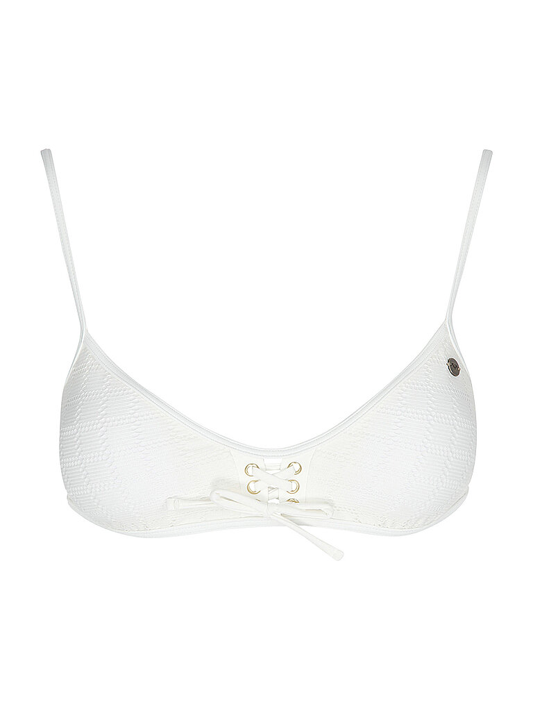 Haut de bikini bralette Islands blanc L