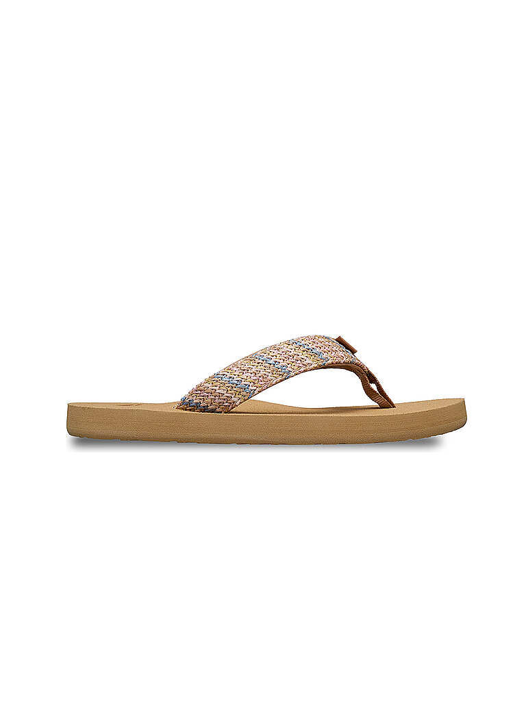 Roxy RG Porto Raffia Flip-Flops Brown 30 4