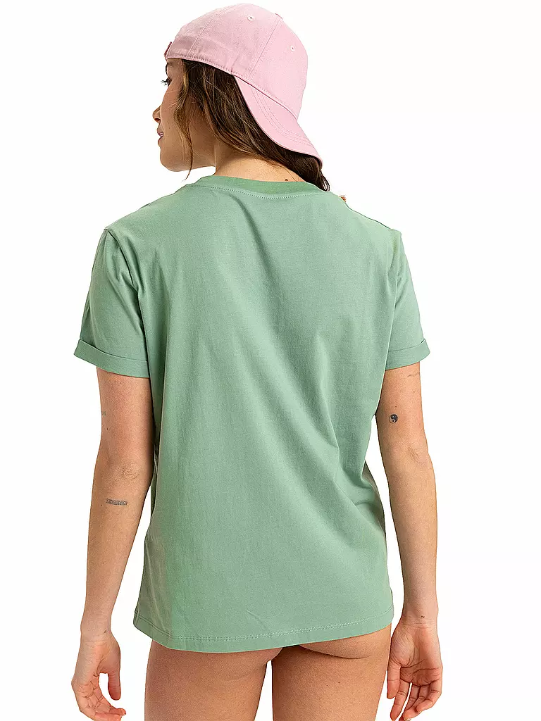 ROXY | Beachshirt Femme Oceanregular Art | Vert clair