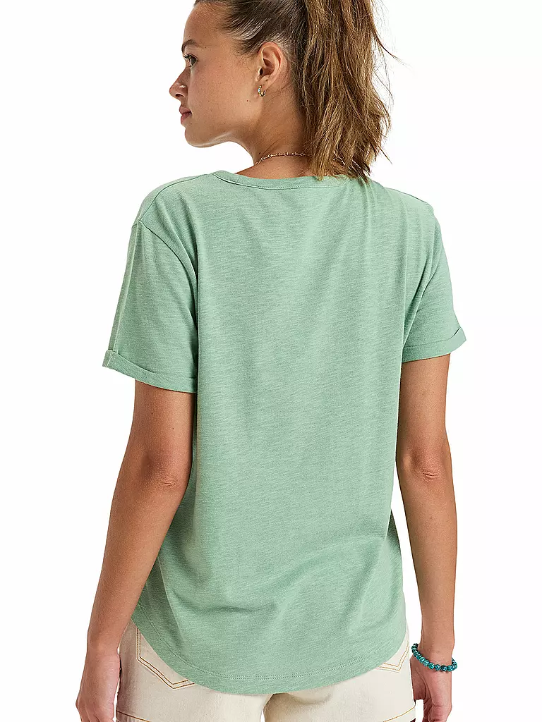 ROXY | Beachshirt Femme Oceanwave Regular | Vert clair