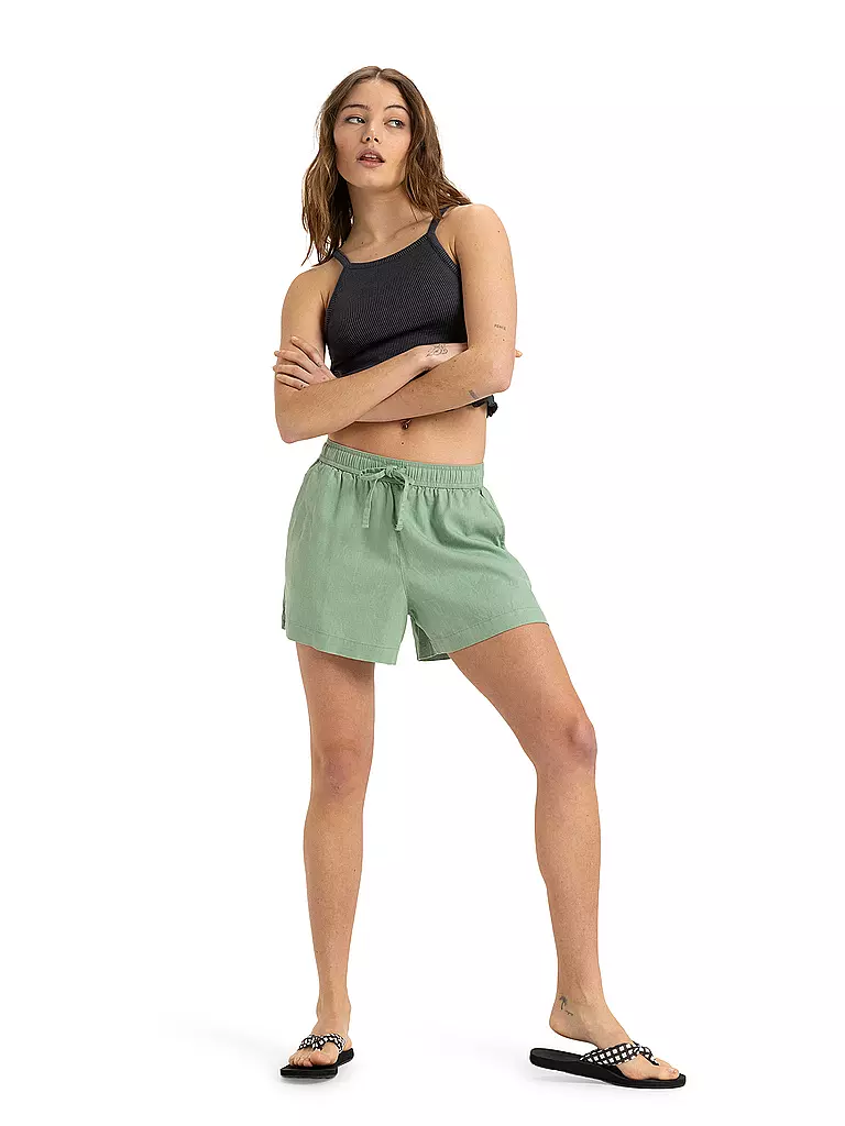 ROXY | Beachshort Femme Lekeitio Break Mid | Vert clair