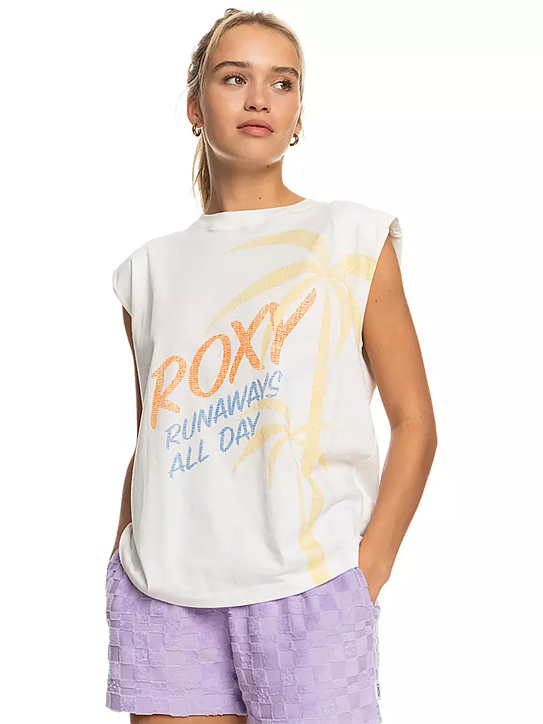 ROXY | Damen Beachshirt The Smell Of The Sea | Blanc