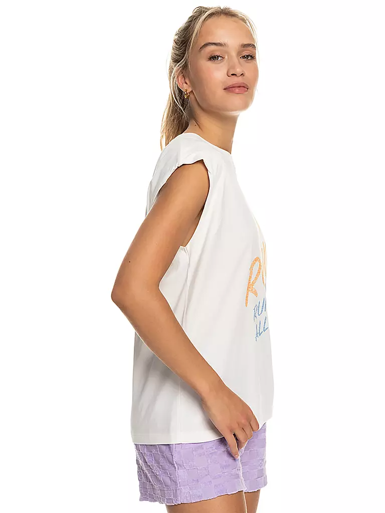 ROXY | Damen Beachshirt The Smell Of The Sea | Blanc