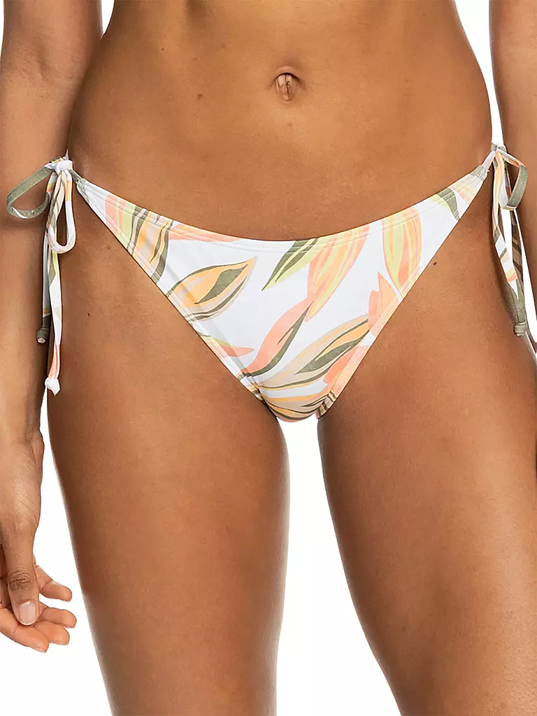 ROXY | Damen Bikinihose Printed Beach Classics | Blanc