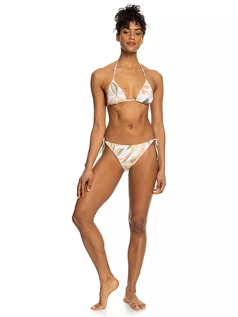 ROXY | Damen Bikinihose Printed Beach Classics | Blanc