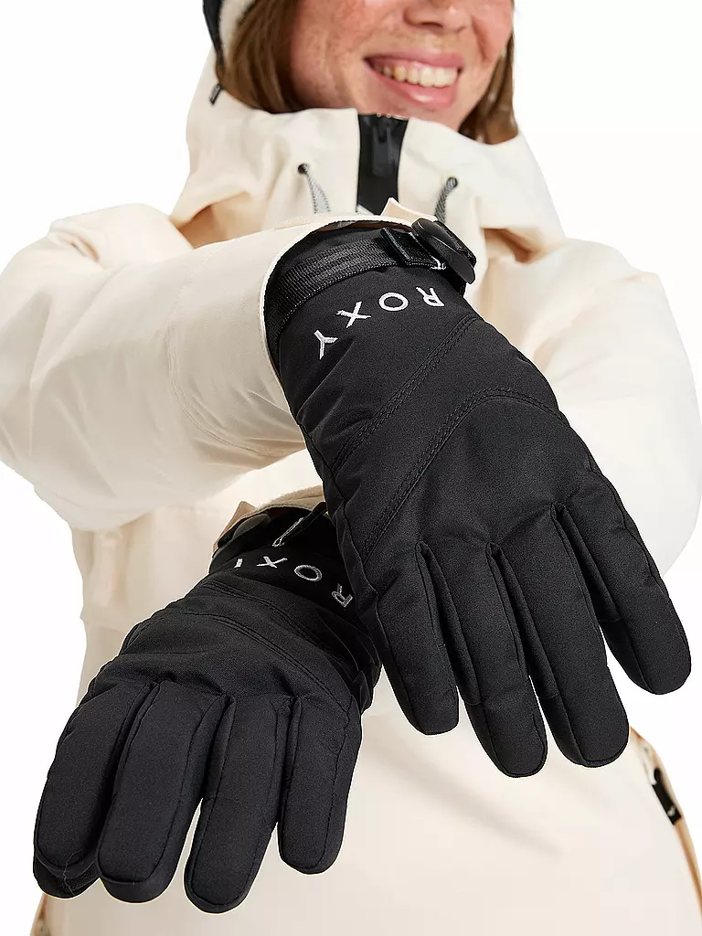 ROXY | Gants Femme Jetty Solid | Noir
