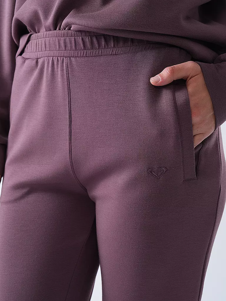ROXY | Jogging Rise & Vibe pour femme | Rouge foncé