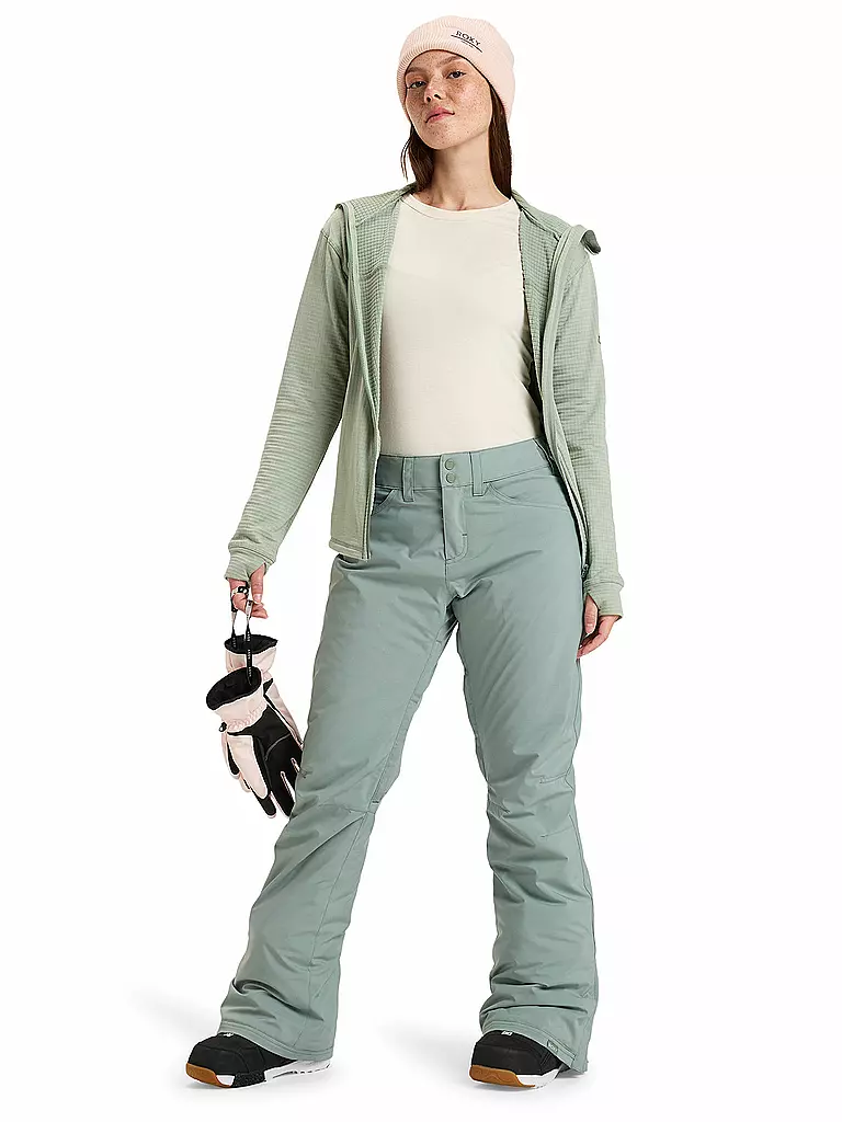 ROXY | Pantalon de snowboard Backyard PT pour femmes | Vert clair