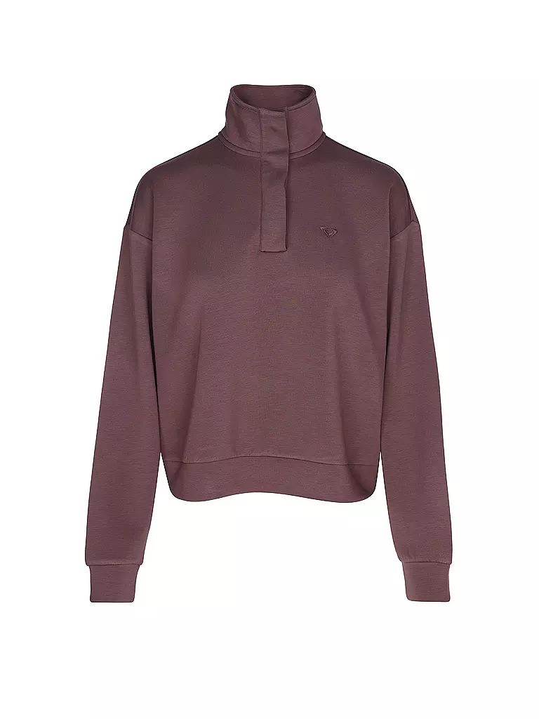 ROXY | Sweat-shirt en polaire Rise & Vibe pour femme | Rouge foncé