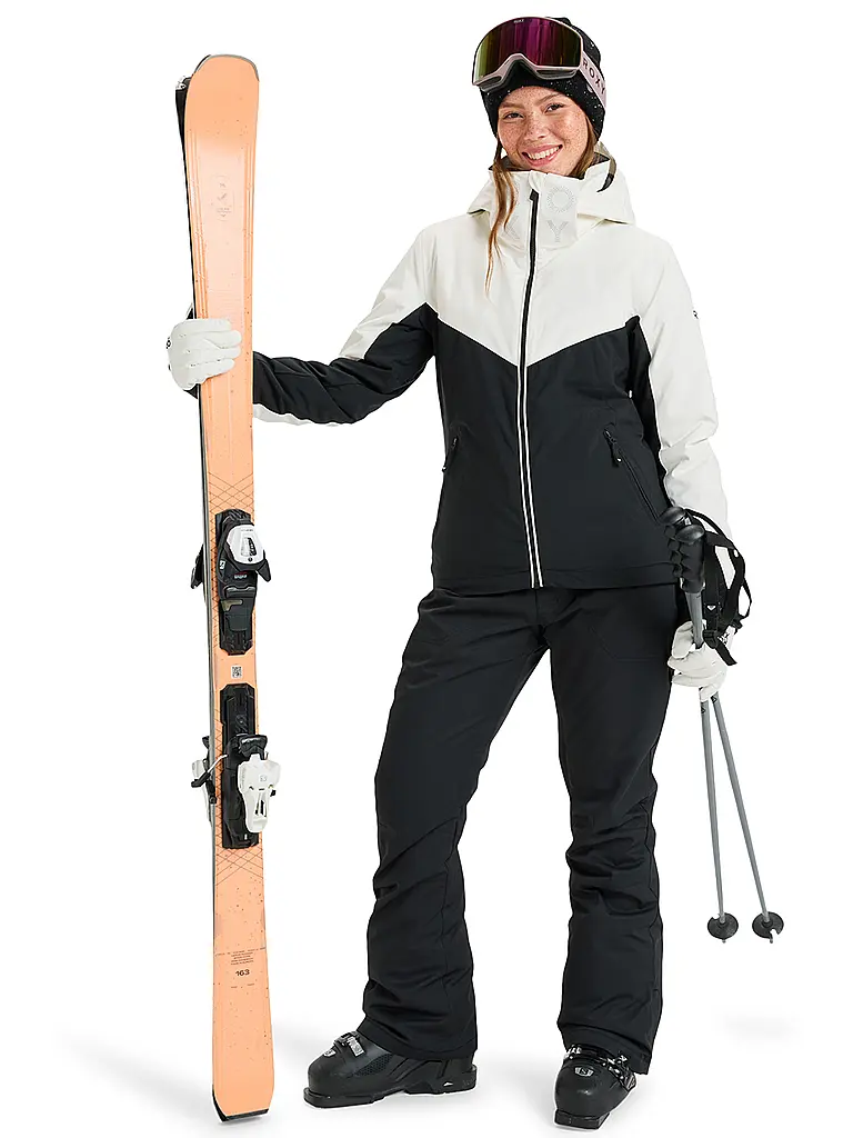 ROXY | Veste de snowboard femme Free Jet Block à capuche | Noir