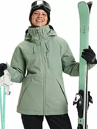 ROXY | Veste de snowboard femme Presence Parka | Vert clair