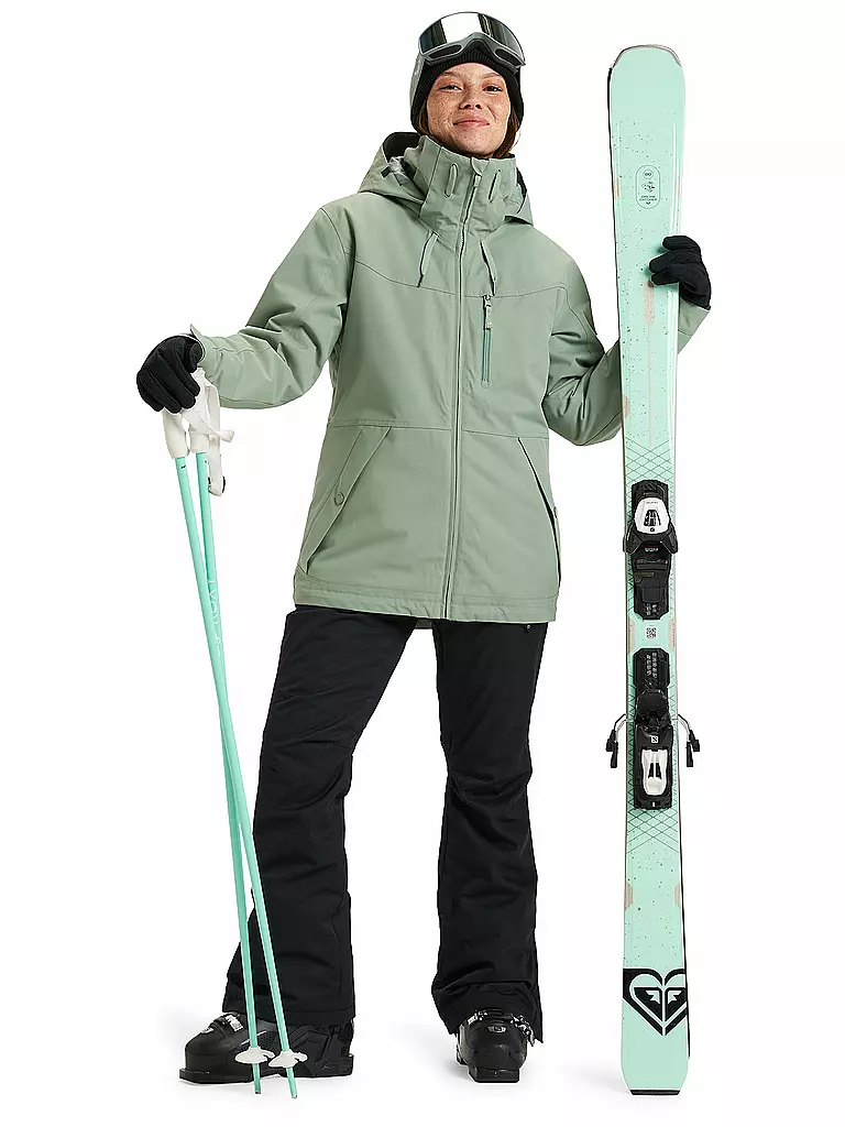 ROXY | Veste de snowboard femme Presence Parka | Vert clair