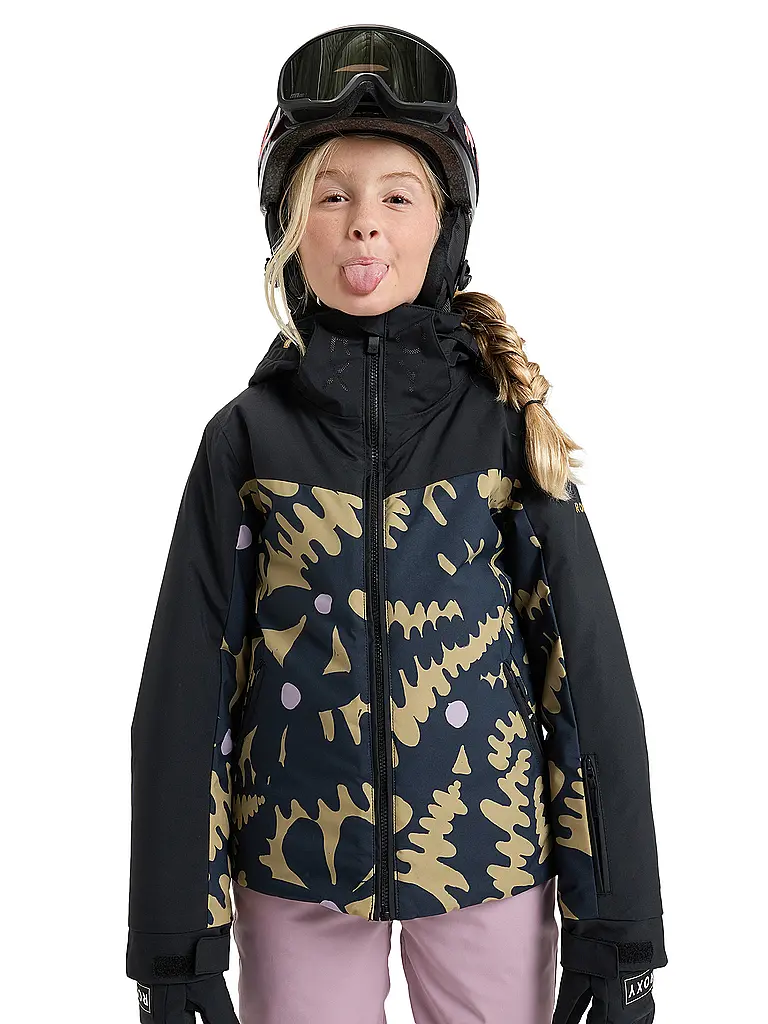 ROXY | Veste de snowboard Free Jet Block pour fille | Multicolore
