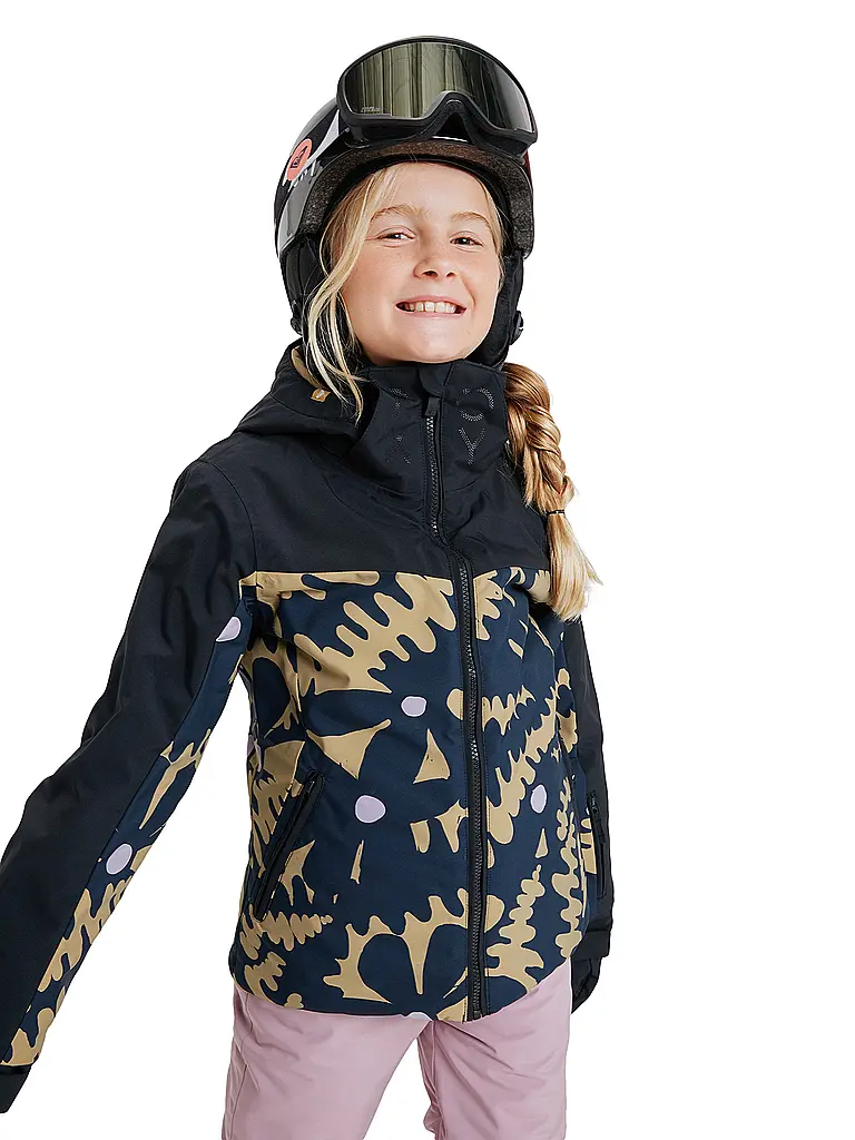 ROXY | Veste de snowboard Free Jet Block pour fille | Multicolore