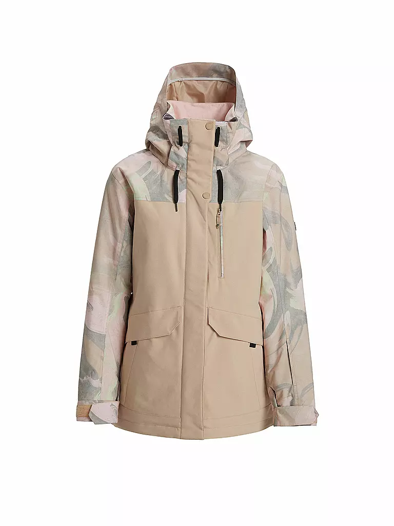 ROXY | Veste de snowboard pour femme Dawnrae Parka JK | Crème