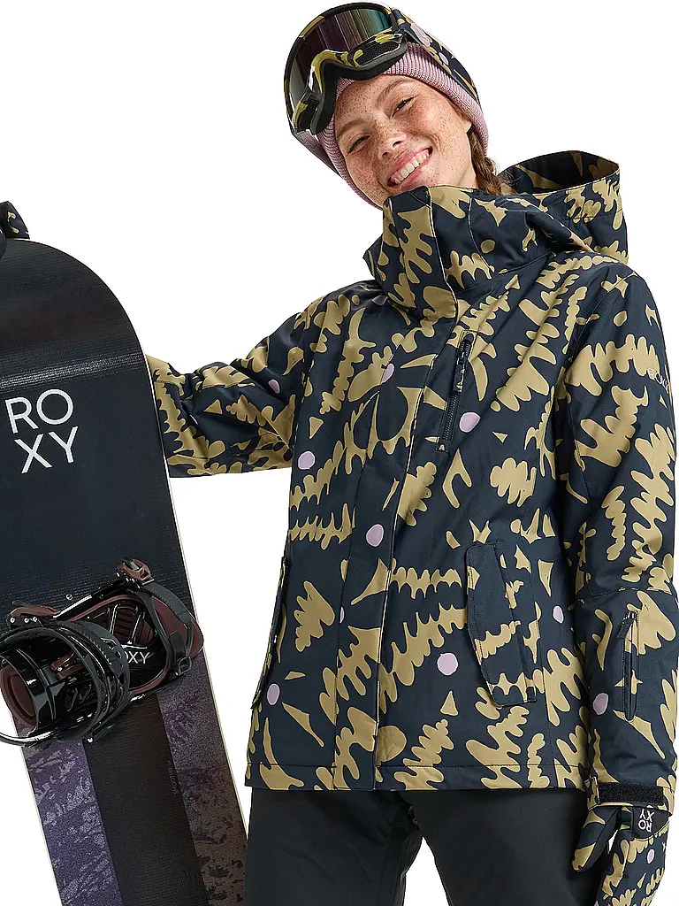 ROXY | Veste de snowboard pour femme Jetty Hoodie | Multicolore