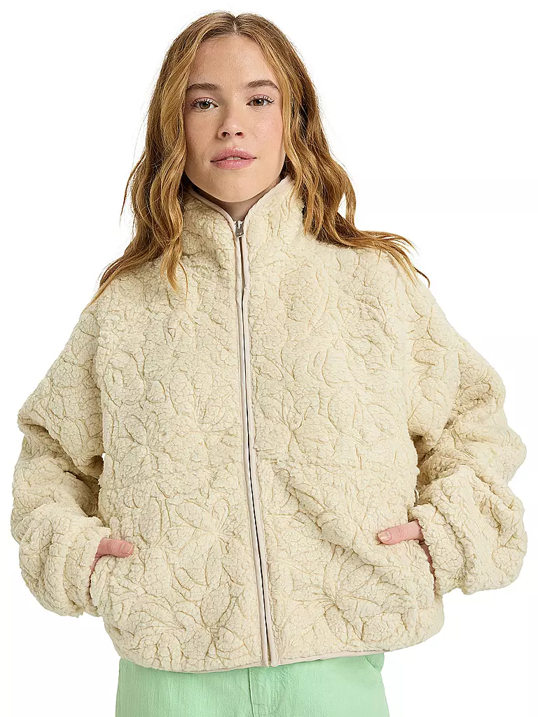 ROXY | Veste polaire femme Blurry Cloud | Crème