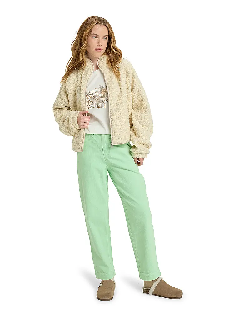 ROXY | Veste polaire femme Blurry Cloud | Crème
