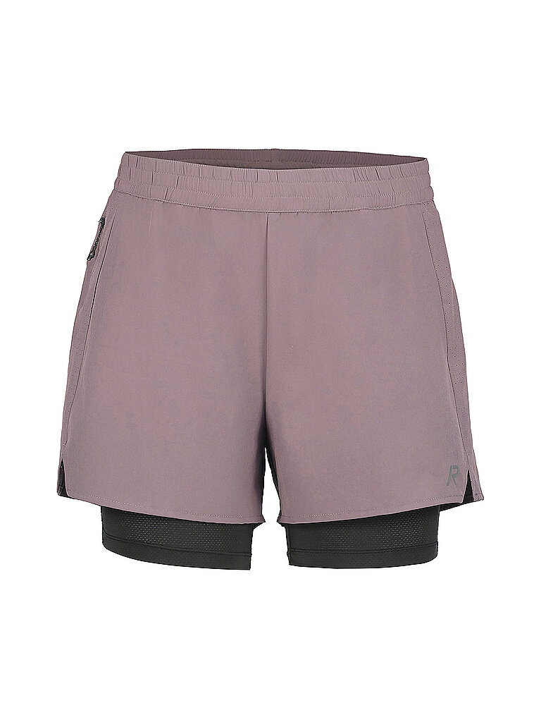 Short de course 2en1 Makelas lilas 34