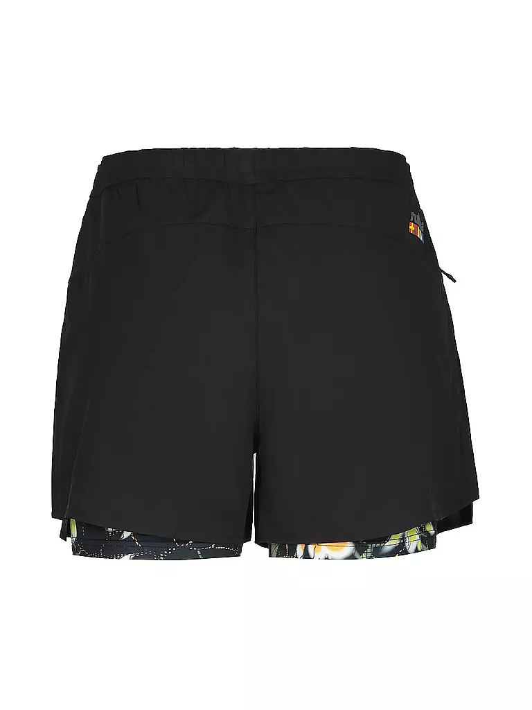 RUKKA | Damen 2in1 Laufshort Mahala | Noir