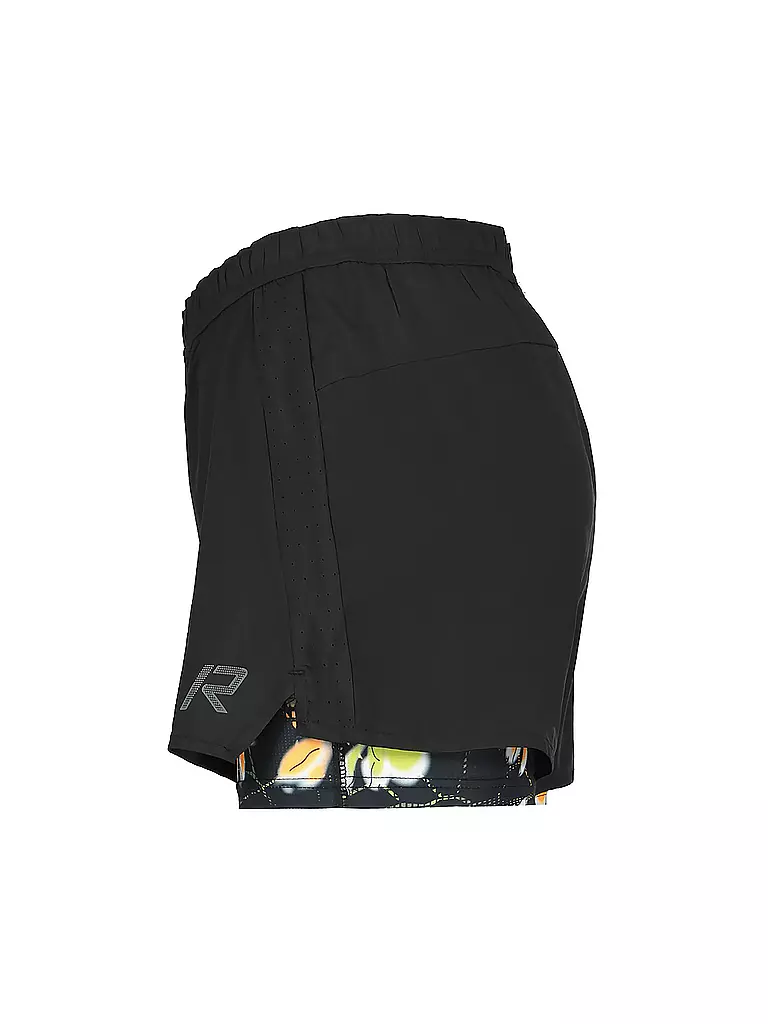 RUKKA | Damen 2in1 Laufshort Mahala | Noir