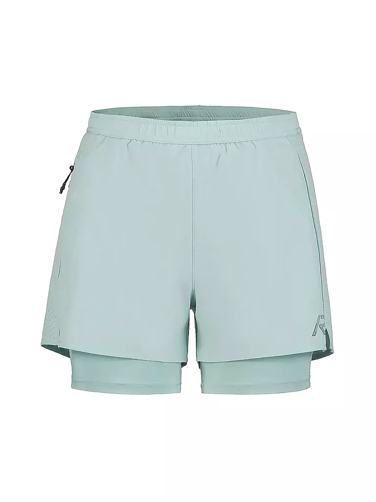 RUKKA | Damen 2in1 Laufshort Makela | Menthe