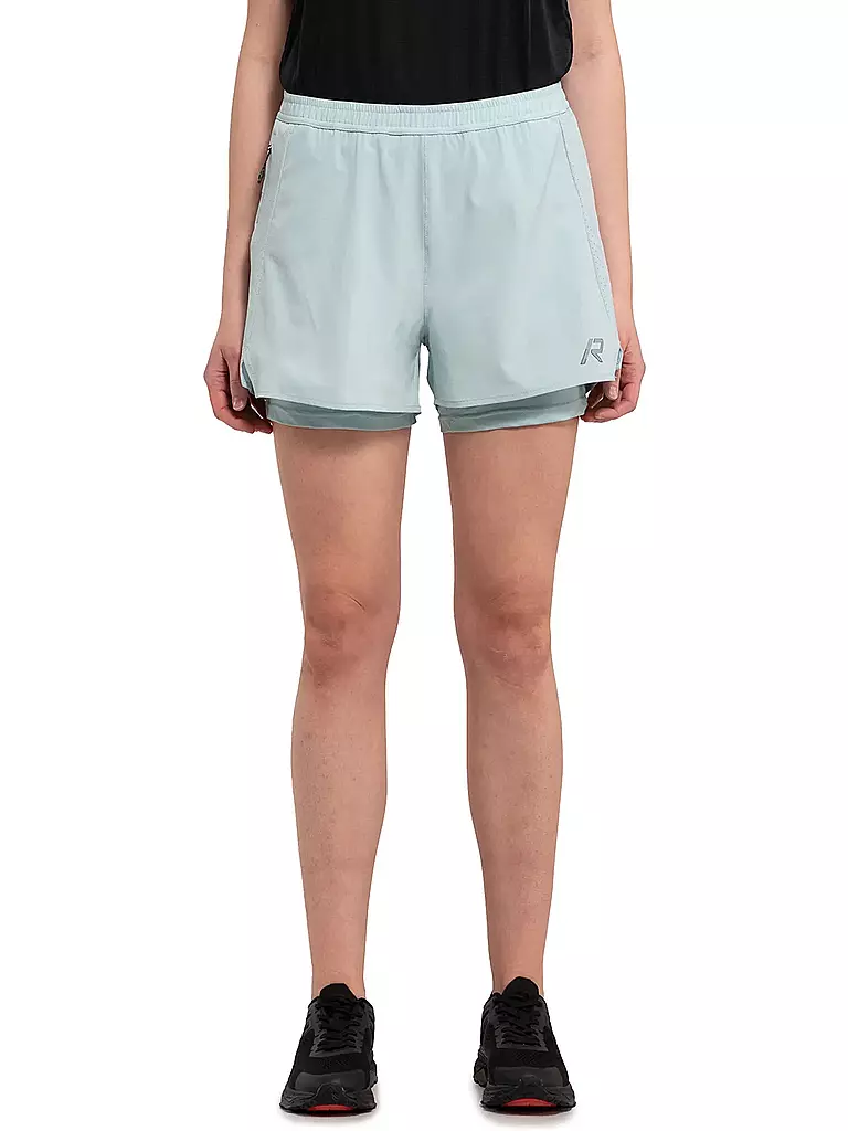 RUKKA | Damen 2in1 Laufshort Makela | Menthe