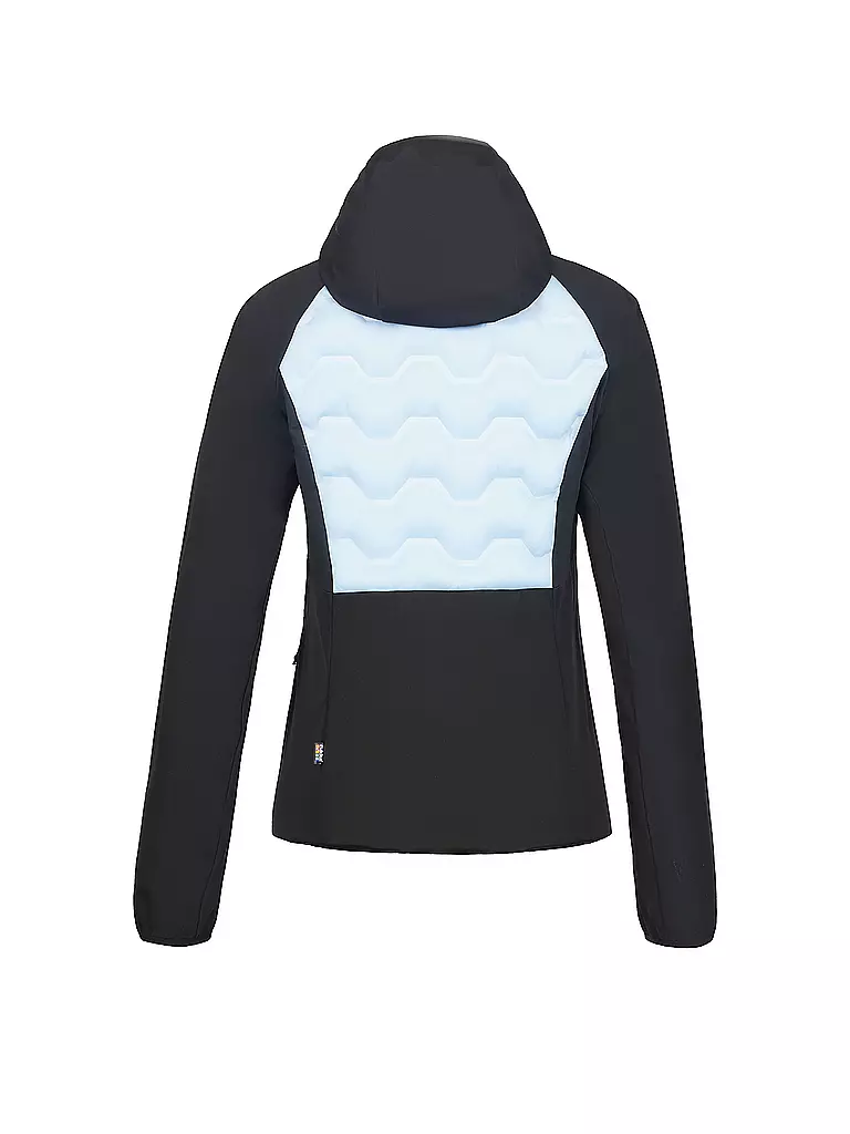 RUKKA | Damen Laufjacke Melta Hoodie | Bleu clair