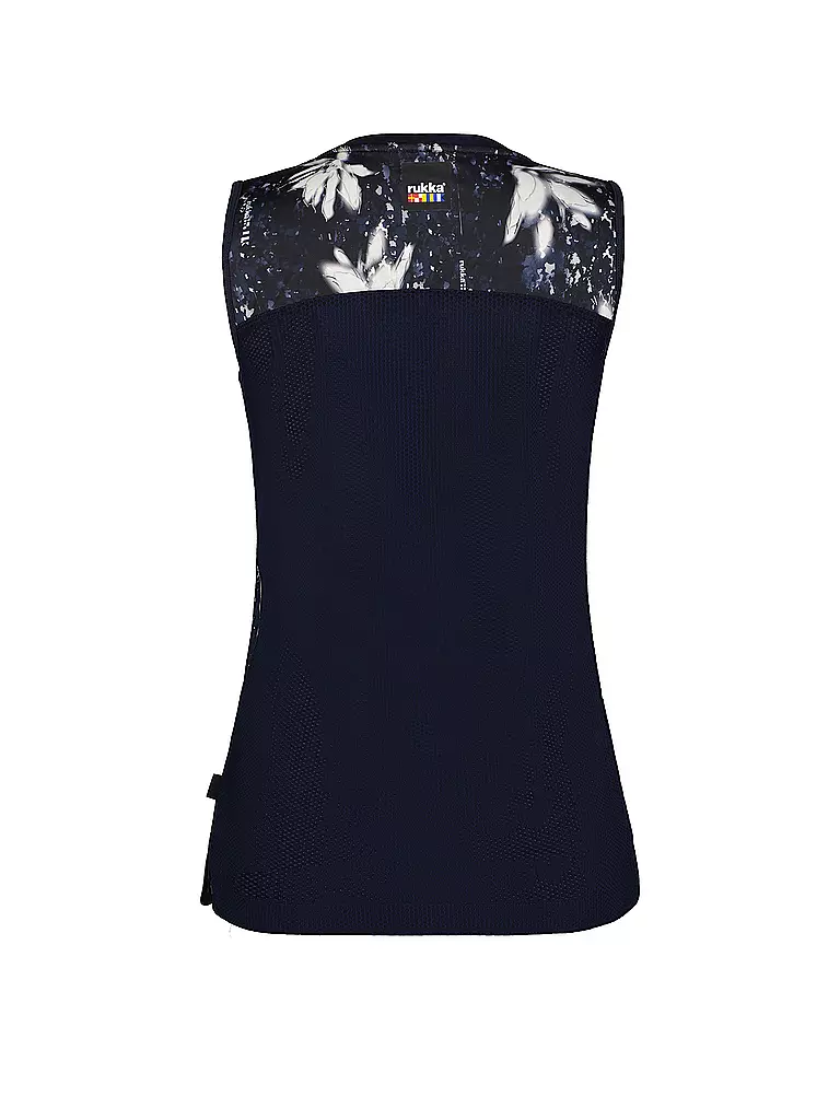 RUKKA | Damen Tennis Tanktop Yloine | Bleu foncé