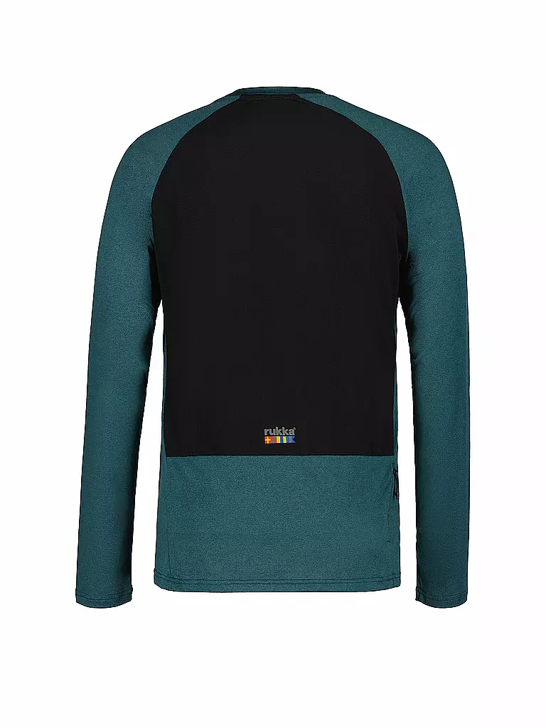 RUKKA | Herren Laufshirt Melko | Vert foncé