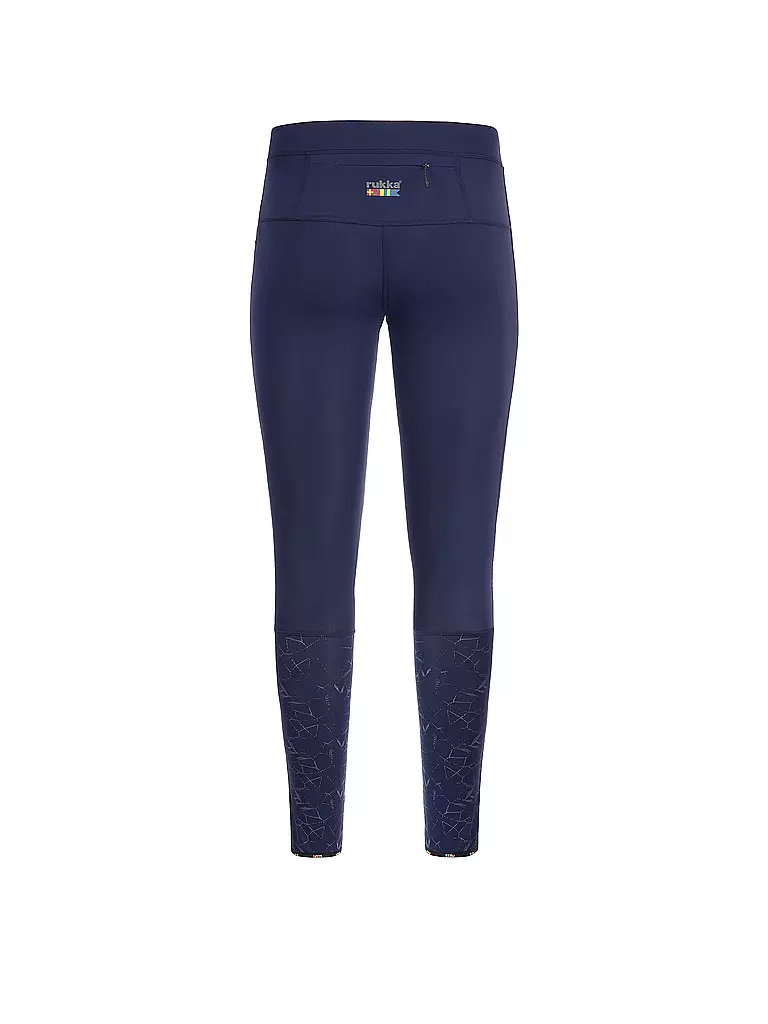 RUKKA | Herren Lauftight Mustis Reflective | Bleu foncé