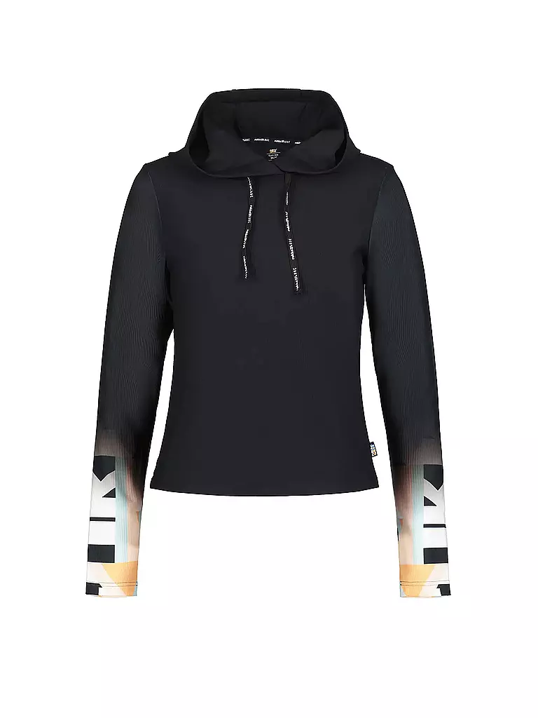 RUKKA | Hoodie de course pour femme Ylijala | Noir