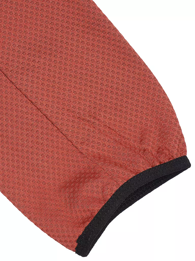 RUKKA | Hoodie de course zippé Meilan pour hommes | Cuivre