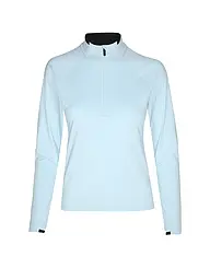 RUKKA | Maillot de course pour femmes Maalo avec zip | Bleu clair
