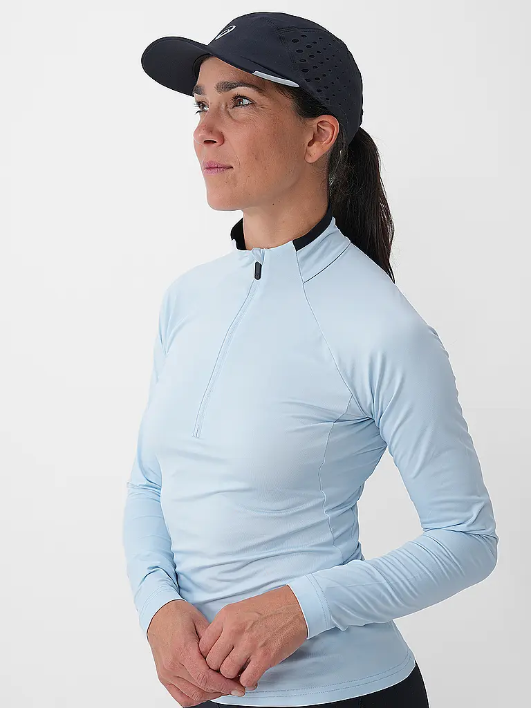 RUKKA | Maillot de course pour femmes Maalo avec zip |