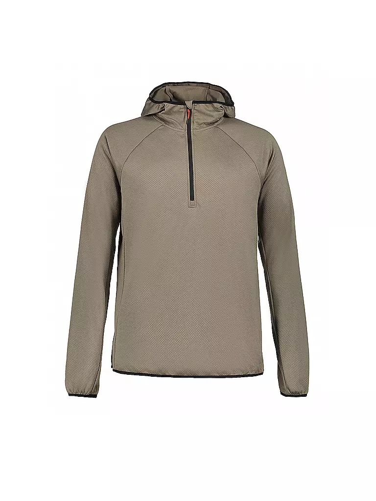 RUKKA | Maillot de course pour homme Meilan 17" Zip | Marron