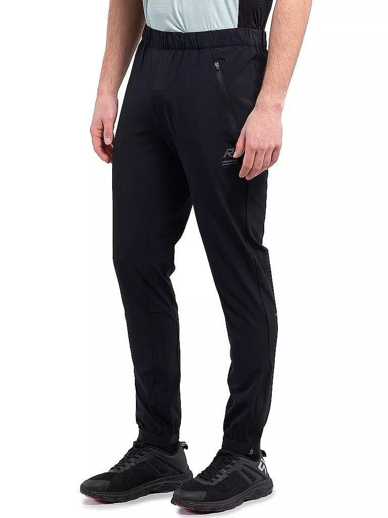RUKKA | Pantalon de course Moiki pour hommes | Noir