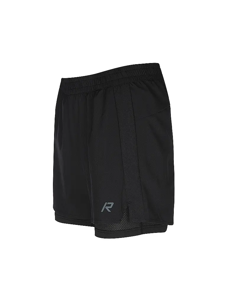 RUKKA | Short de course 2 en 1 Makela pour femmes | Noir