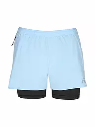 RUKKA | Damen 2in1 Laufshort Makela | Bleu clair
