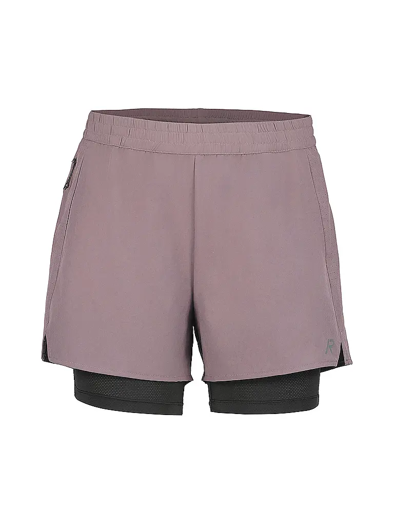 RUKKA | Short de course 2en1 Makela pour femmes | Lilas
