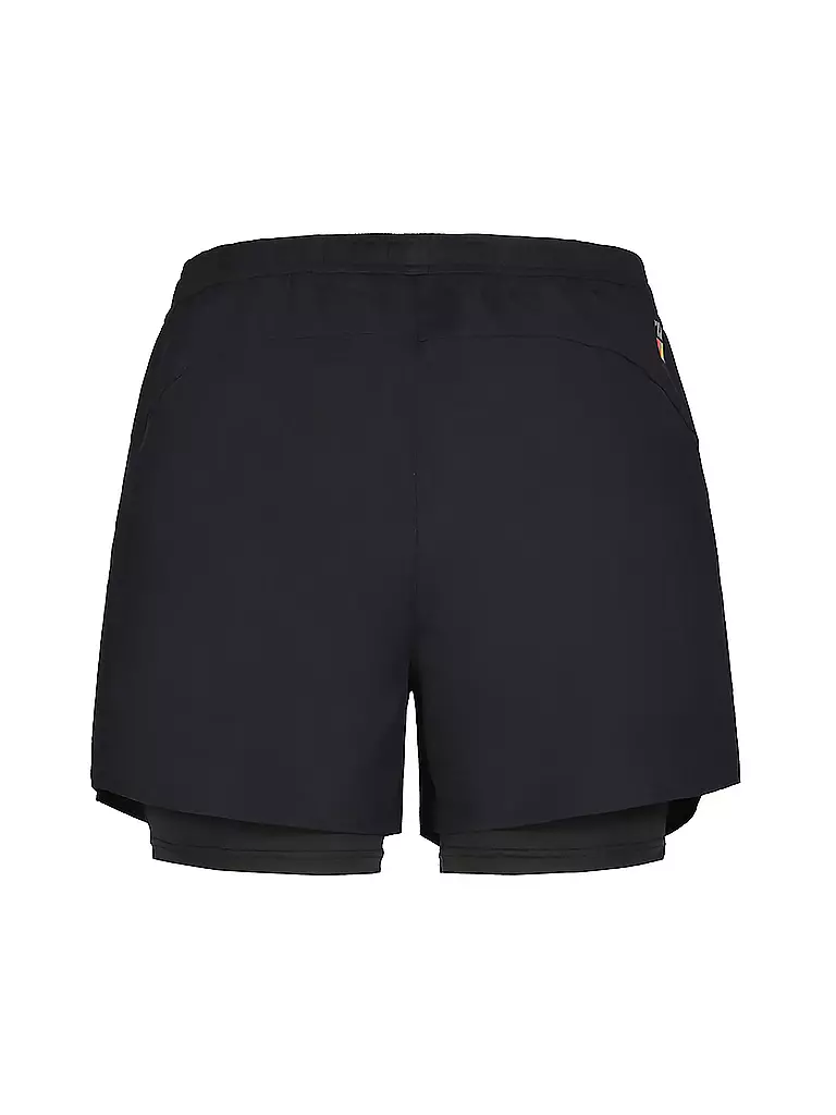 RUKKA | Short de course 2en1 Makela pour femmes | Noir